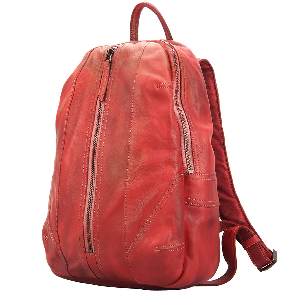 Armando Backpack in Vintage Calfskin - Made In Italy
