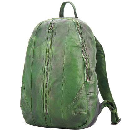 Armando Backpack in Vintage Calfskin - Made In Italy
