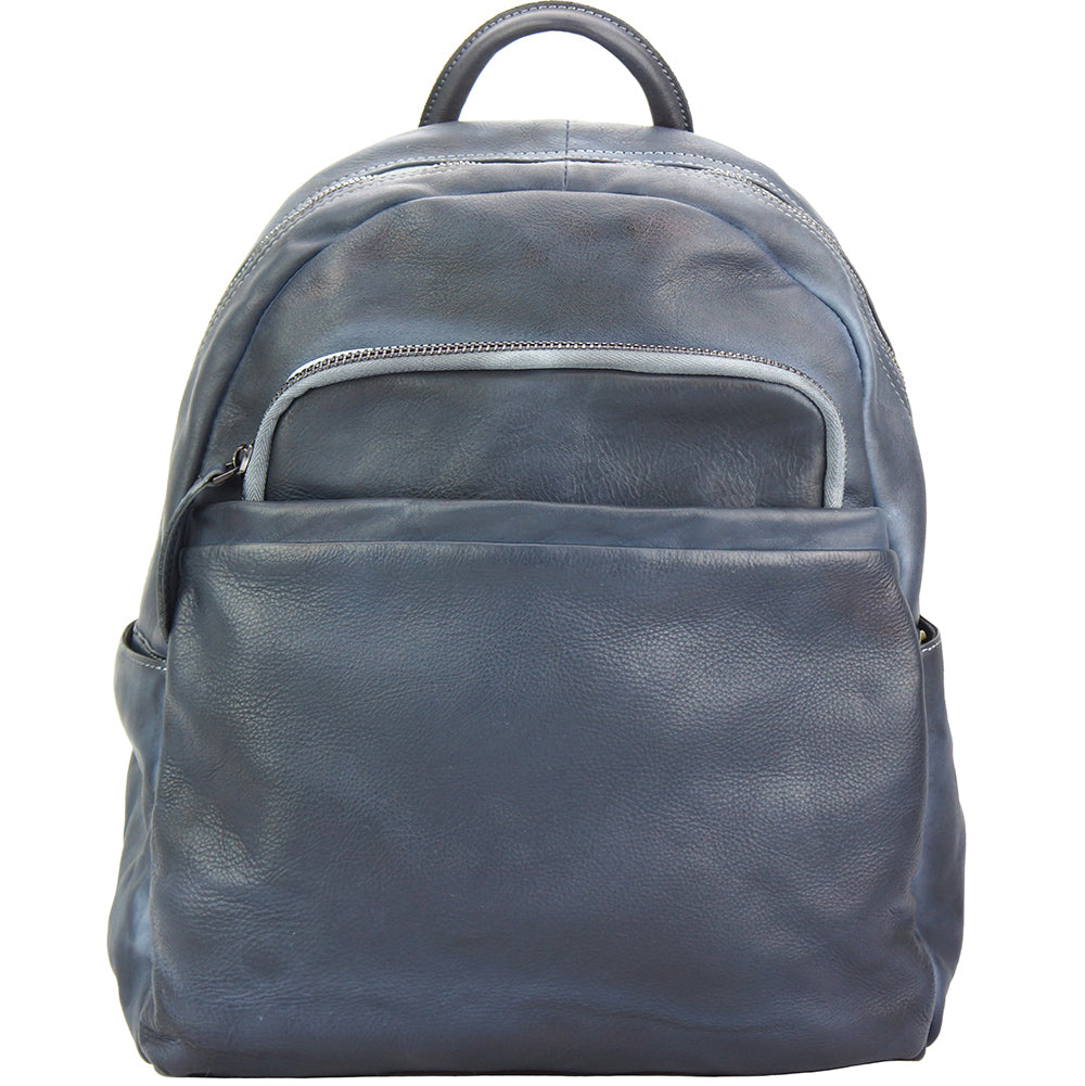 Jake Backpack in vintage-calfskin - Made In Italy