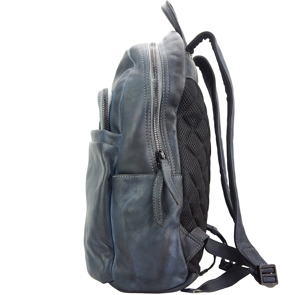 Jake Backpack in vintage-calfskin - Made In Italy