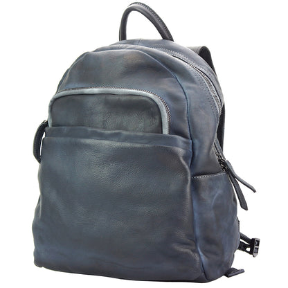 Jake Backpack in vintage-calfskin - Made In Italy