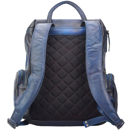 Michael Backpack in vintage-calfskin - Made In Italy