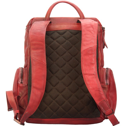 Michael Backpack in vintage-calfskin - Made In Italy