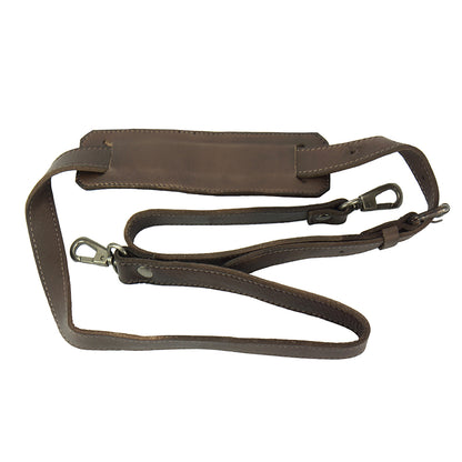 Travel bag Serafino in vintage leather - Made In Italy