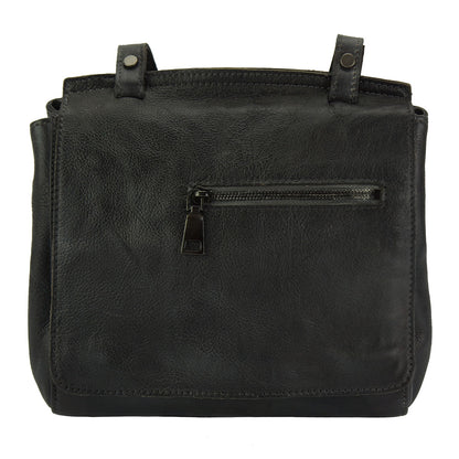 Livio leather Messenger bag - Made In Italy