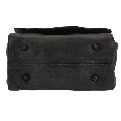 Livio leather Messenger bag - Made In Italy