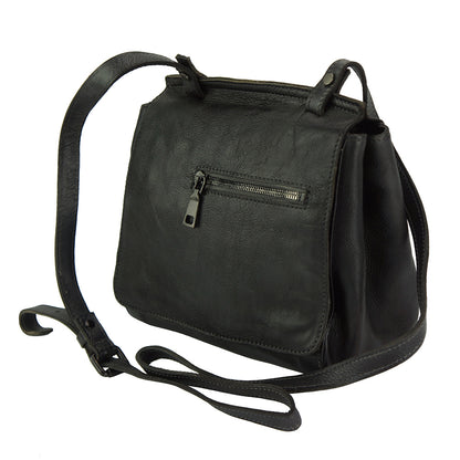 Livio leather Messenger bag - Made In Italy