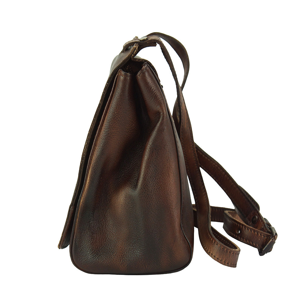 Livio leather Messenger bag - Made In Italy