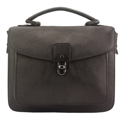 Montaigne GM vintage leather Handbag - Made In Italy