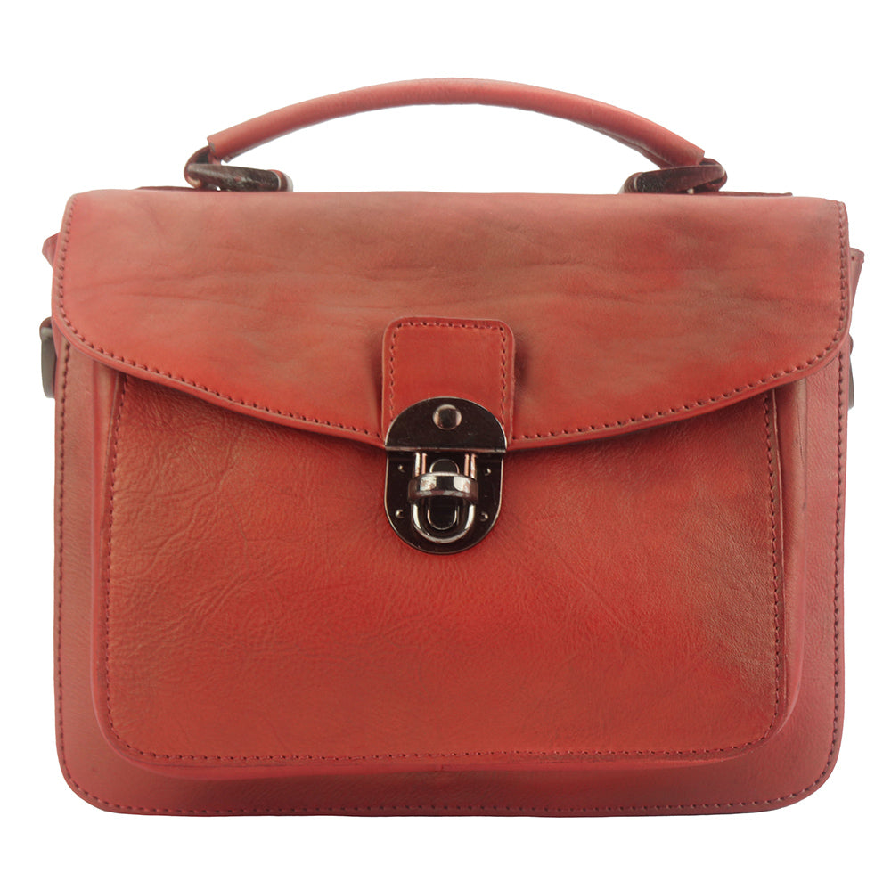 Montaigne GM vintage leather Handbag - Made In Italy