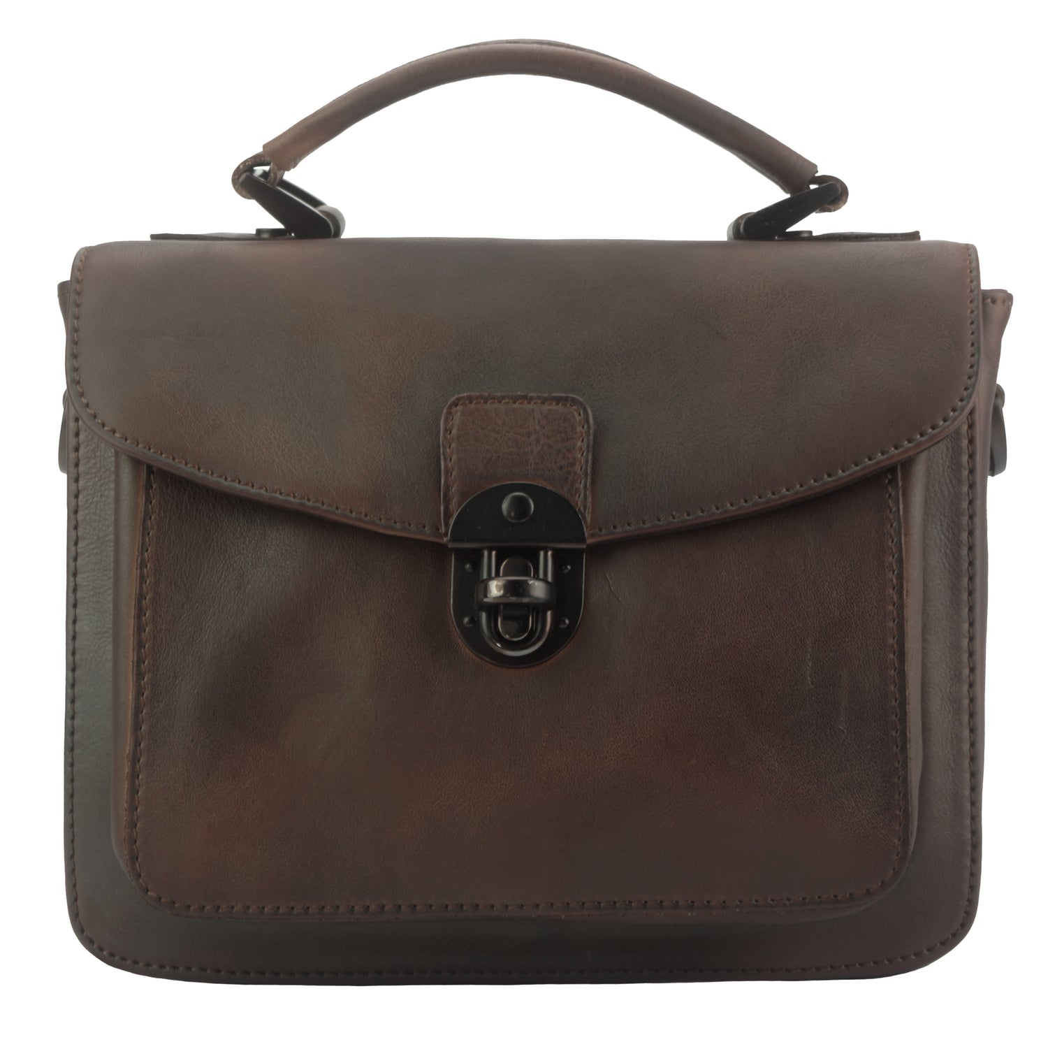 Montaigne GM vintage leather Handbag - Made In Italy