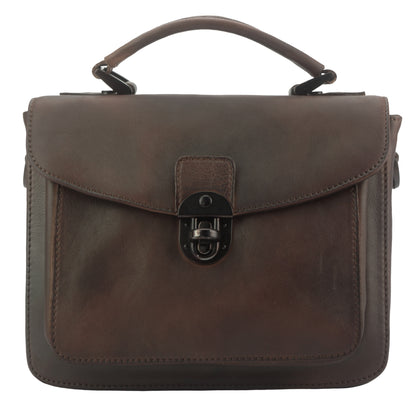 Montaigne GM vintage leather Handbag - Made In Italy