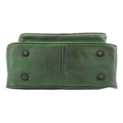 Montaigne GM vintage leather Handbag - Made In Italy