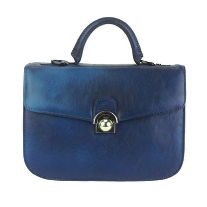 Very Leather Hand-bag - Made In Italy