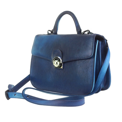 Very Leather Hand-bag - Made In Italy