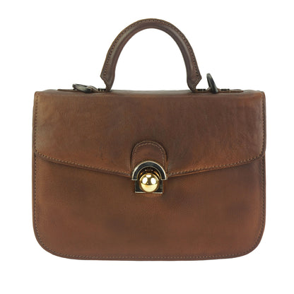 Very Leather Hand-bag - Made In Italy