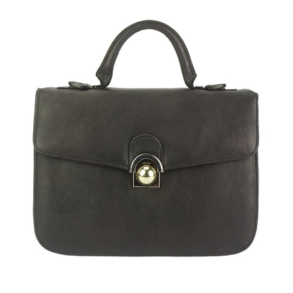 Very Leather Hand-bag - Made In Italy