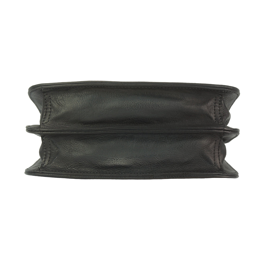 Very Leather Hand-bag - Made In Italy