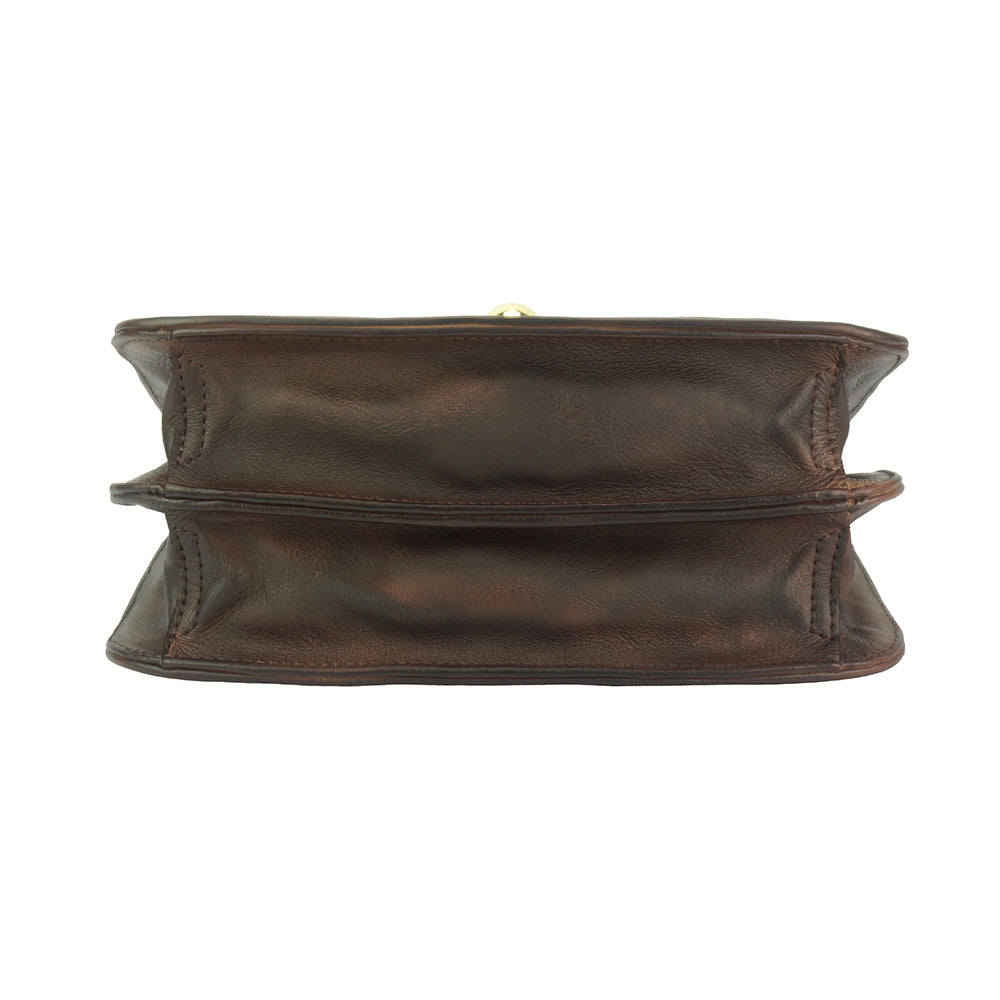 Very Leather Hand-bag - Made In Italy