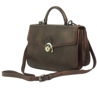 Very Leather Hand-bag - Made In Italy