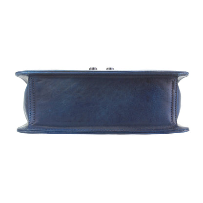 Kléber leather cross body bag - Made In Italy