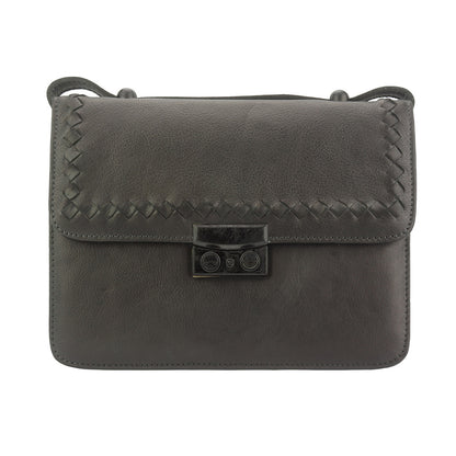Kléber leather cross body bag - Made In Italy
