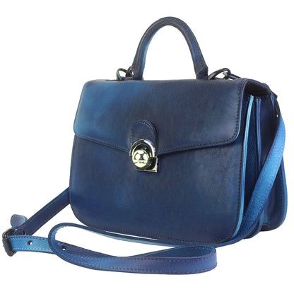 Very GM Leather Hand-bag - Made In Italy