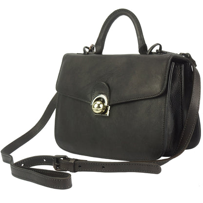 Very GM Leather Hand-bag - Made In Italy