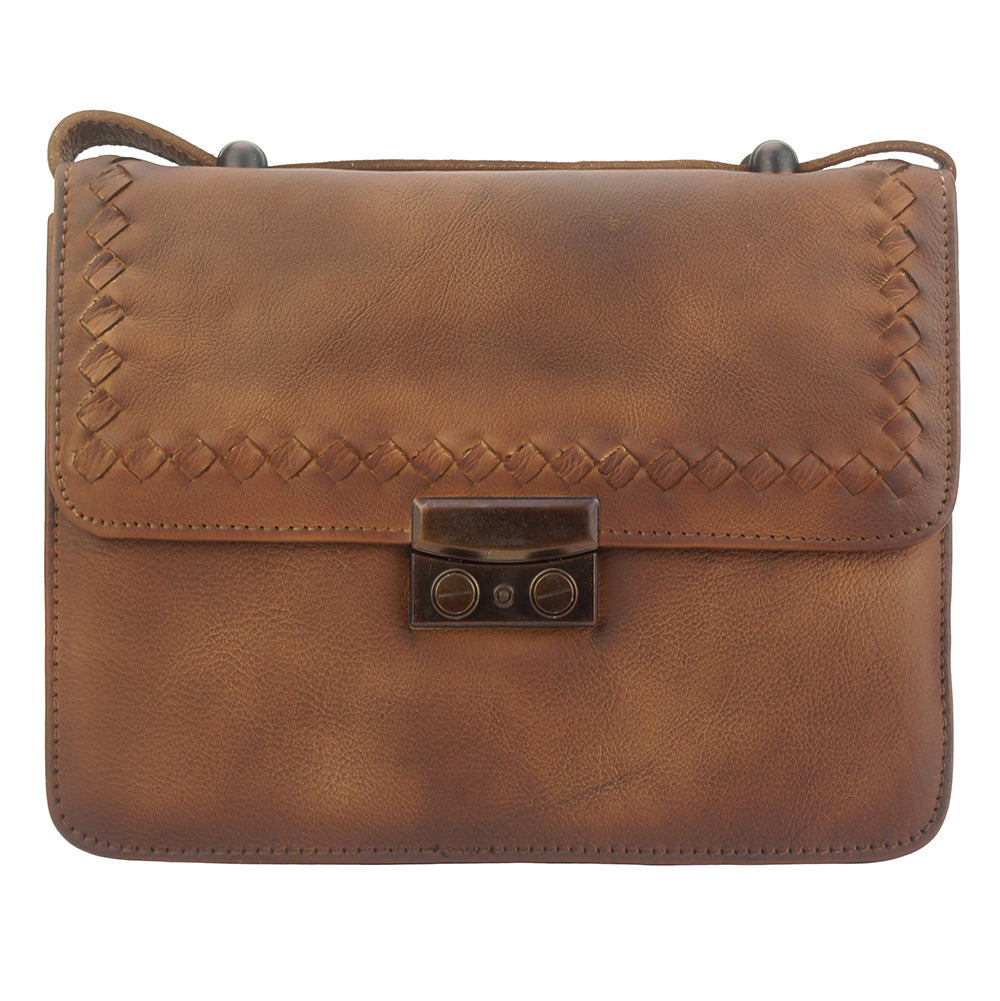 Kléber GM leather cross body bag - Made In Italy