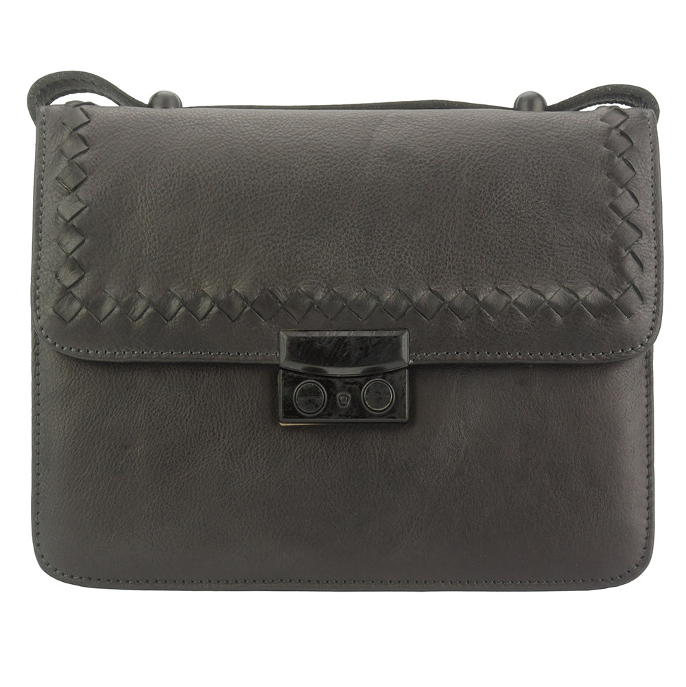 Kléber GM leather cross body bag - Made In Italy