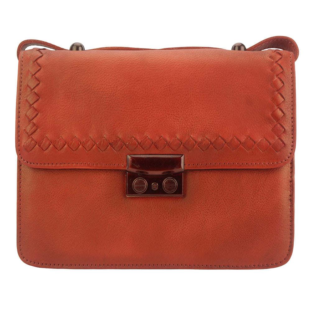 Kléber GM leather cross body bag - Made In Italy