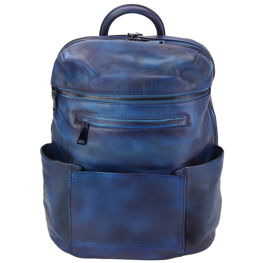 Tiziano Backpack in vintage-calfskin - Made In Italy