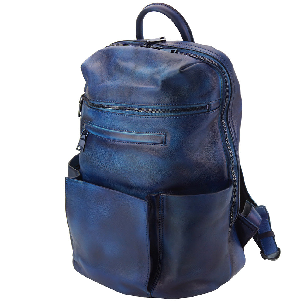 Tiziano Backpack in vintage-calfskin - Made In Italy