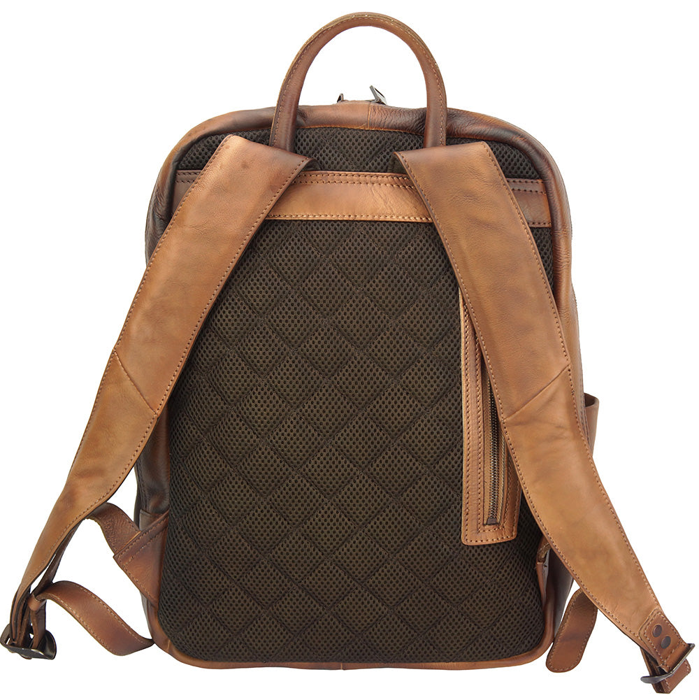 Tiziano Backpack in vintage-calfskin - Made In Italy