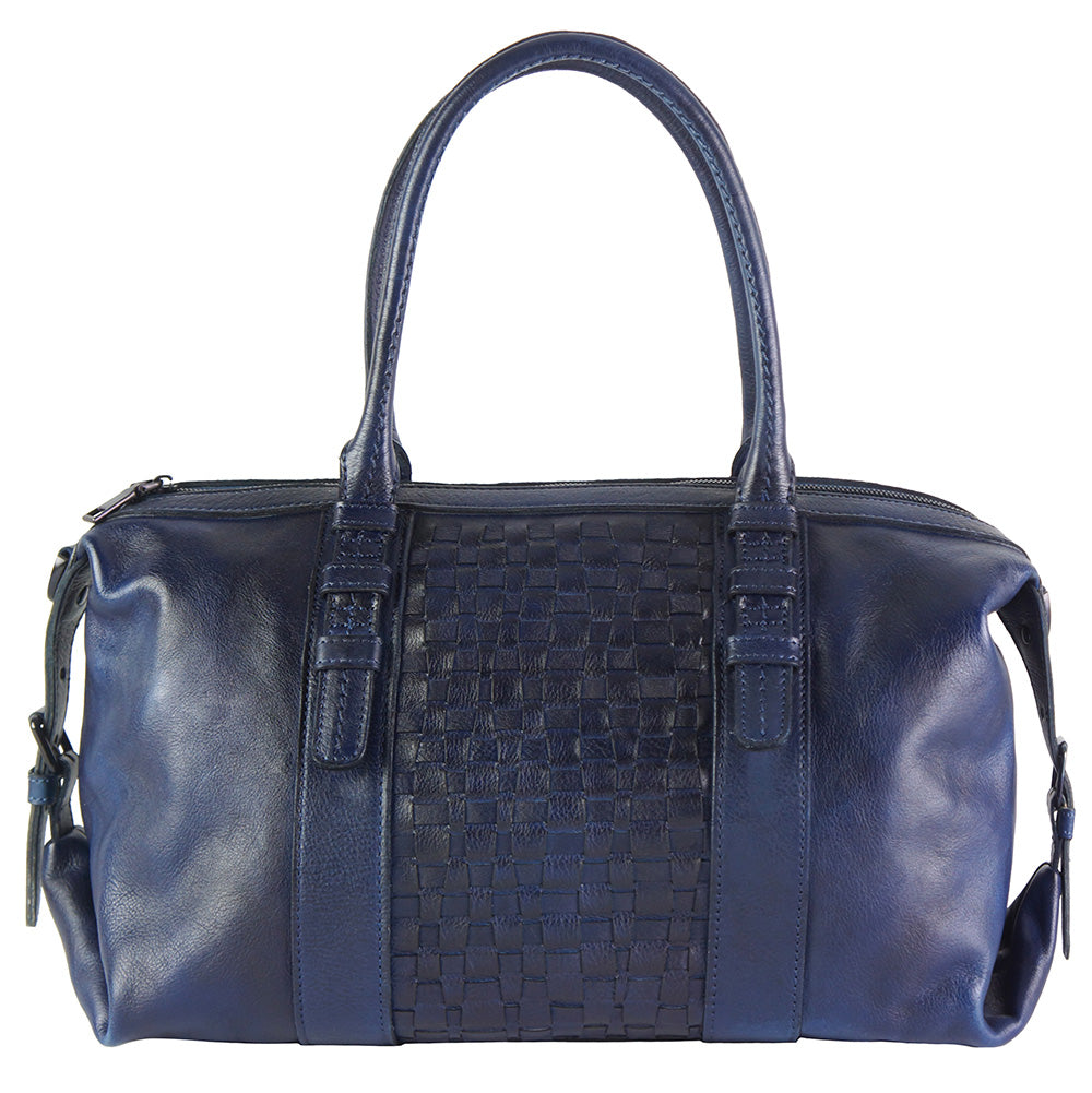 Agnese Leather Handbag - Made In Italy