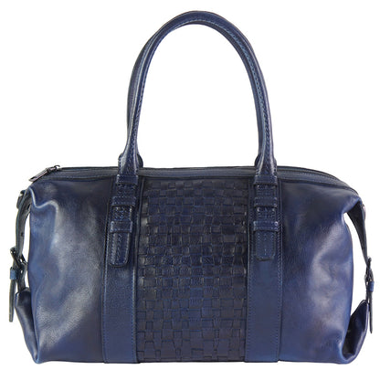 Agnese Leather Handbag - Made In Italy