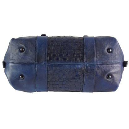 Agnese Leather Handbag - Made In Italy