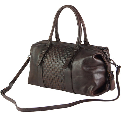 Agnese Leather Handbag - Made In Italy
