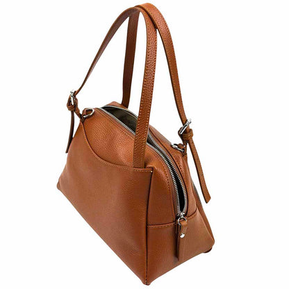 Pia Leather Shoulder Bag