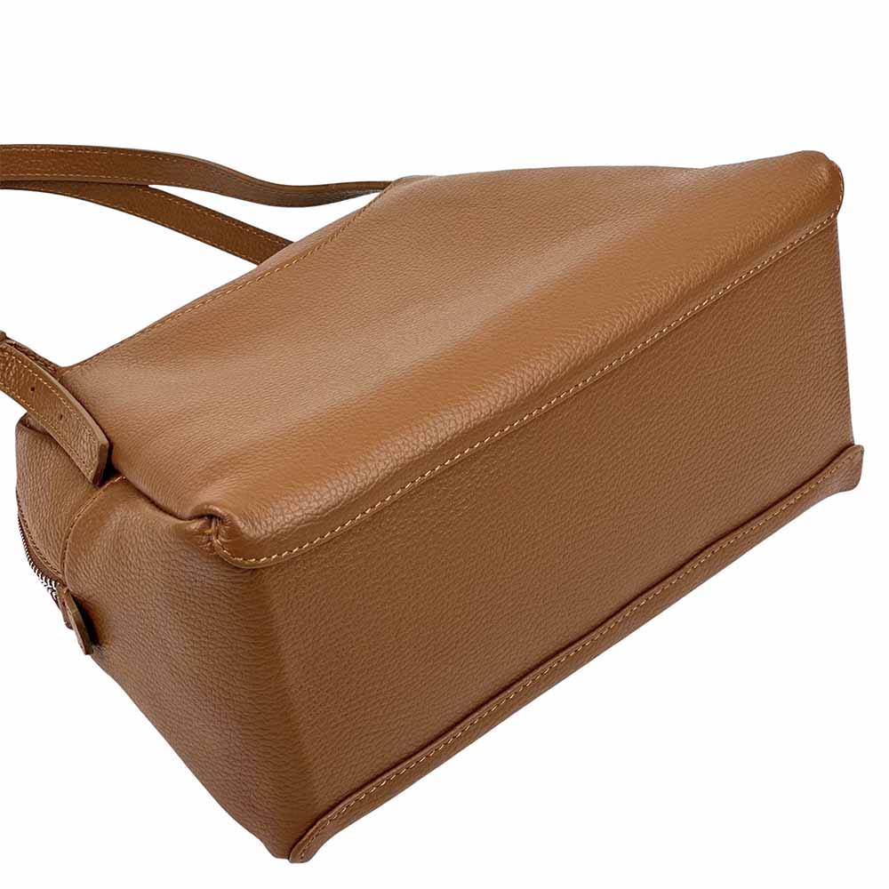Pia Leather Shoulder Bag