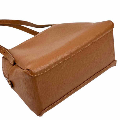 Pia Leather Shoulder Bag