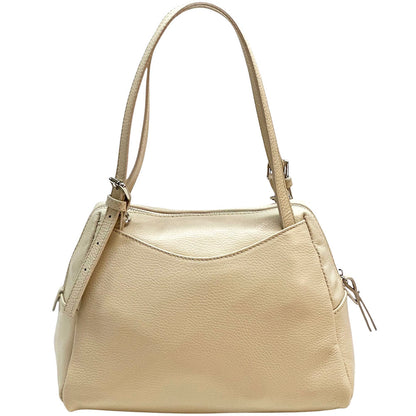 Pia Leather Shoulder Bag