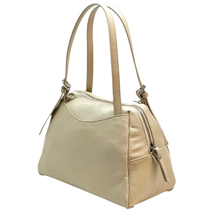 Pia Leather Shoulder Bag