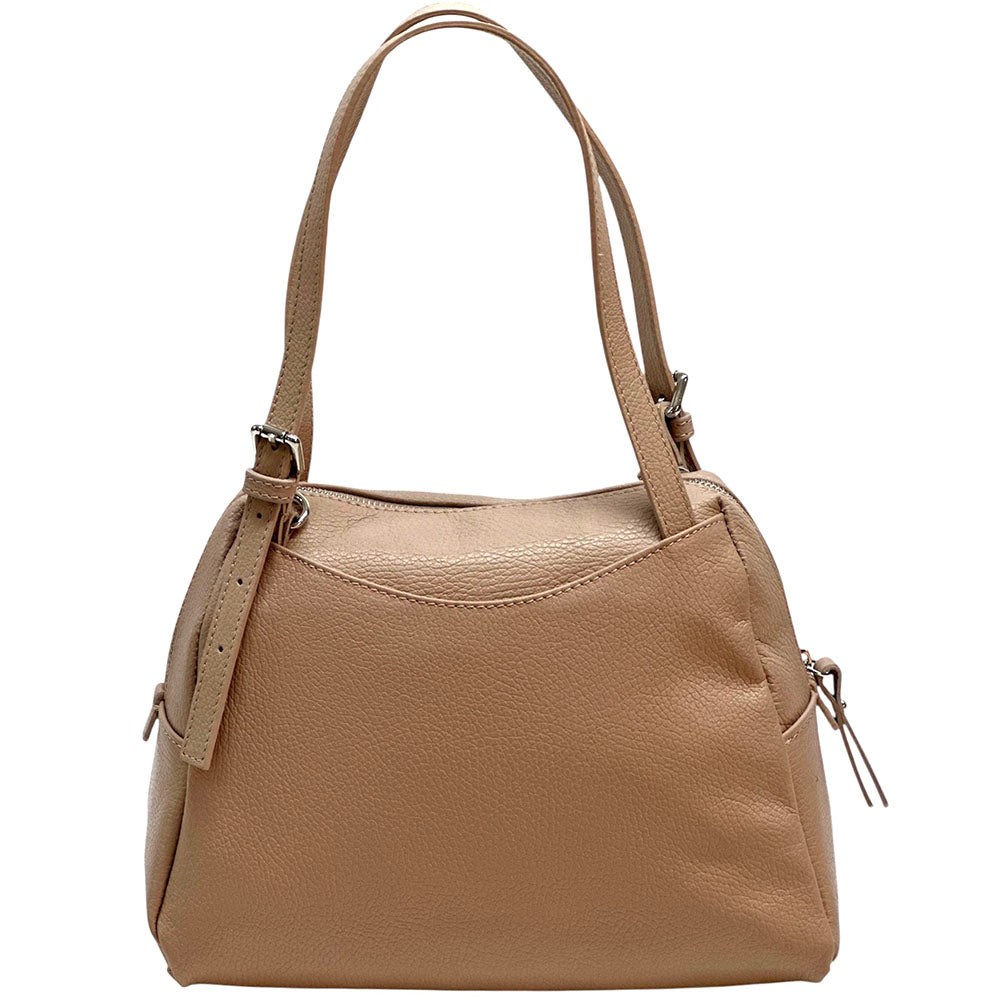 Pia Leather Shoulder Bag