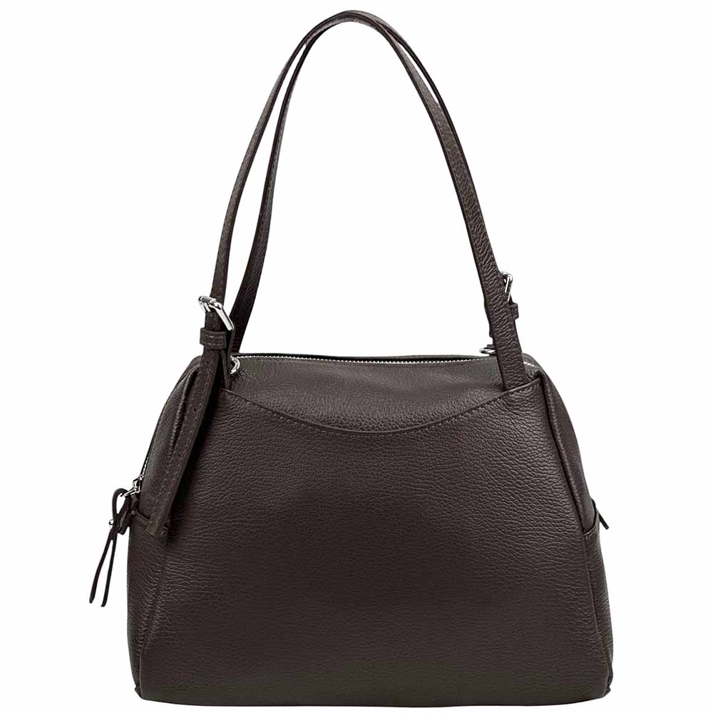 Pia Leather Shoulder Bag