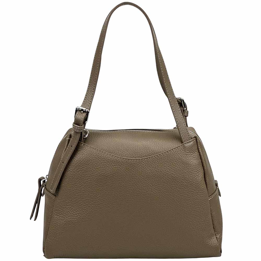 Pia Leather Shoulder Bag