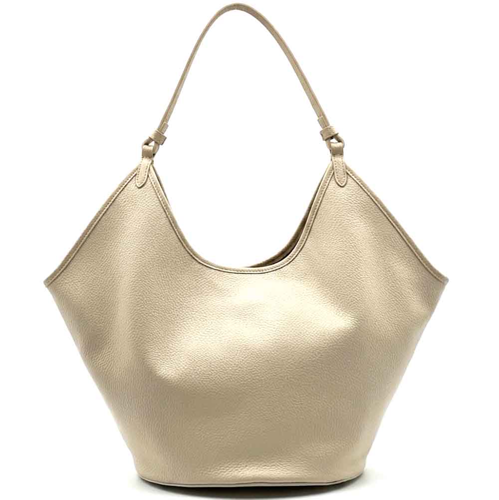 Mirena Italian Cow Leather Shoulder Bag - Made In Italy