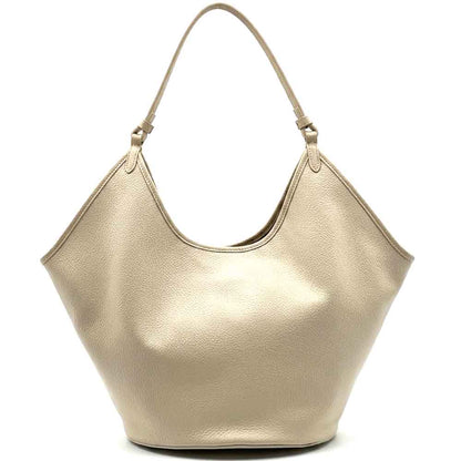 Mirena Italian Cow Leather Shoulder Bag - Made In Italy