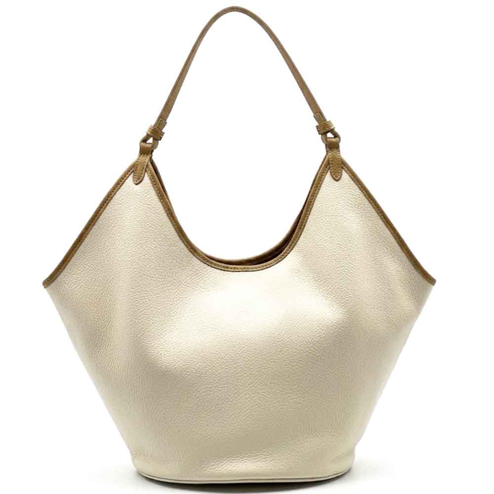 Mirena Italian Cow Leather Shoulder Bag - Made In Italy