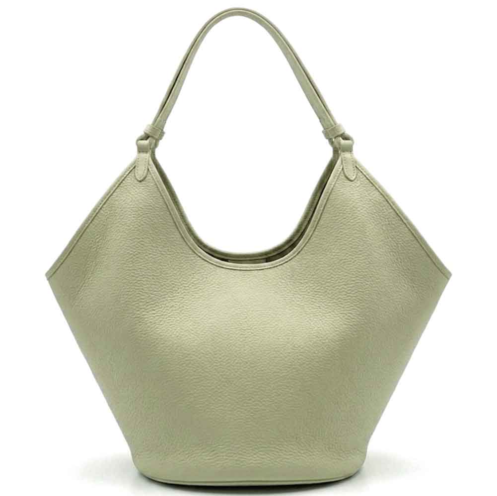 Mirena Italian Cow Leather Shoulder Bag - Made In Italy